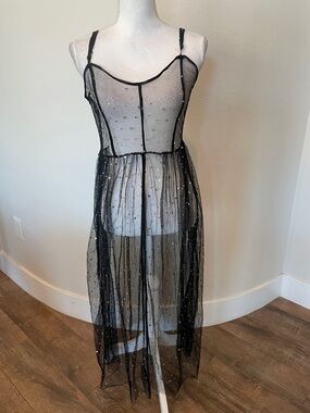 Sheer Maxi Dress